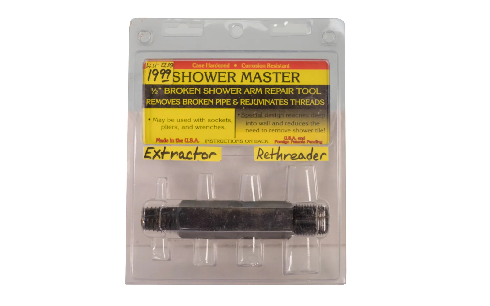 1/2" Broken Shower Arm Repair Tool