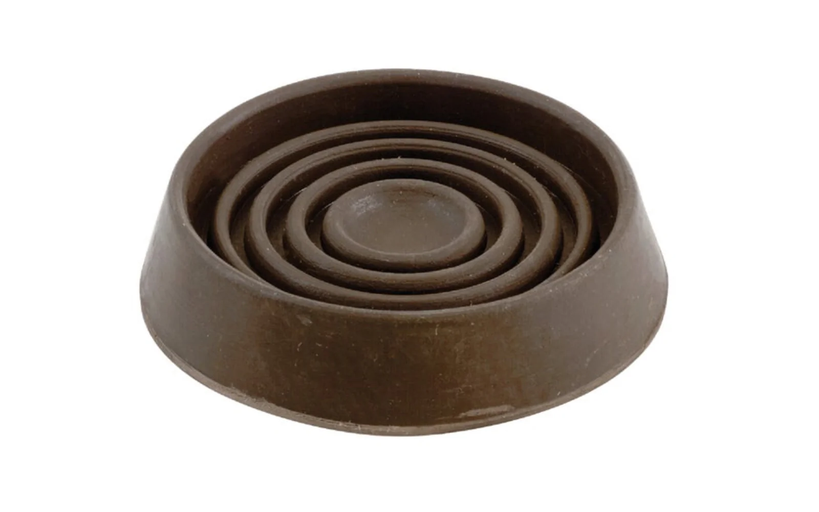 1-3/4" Brown Color Round Rubber Cups - 4 Pack