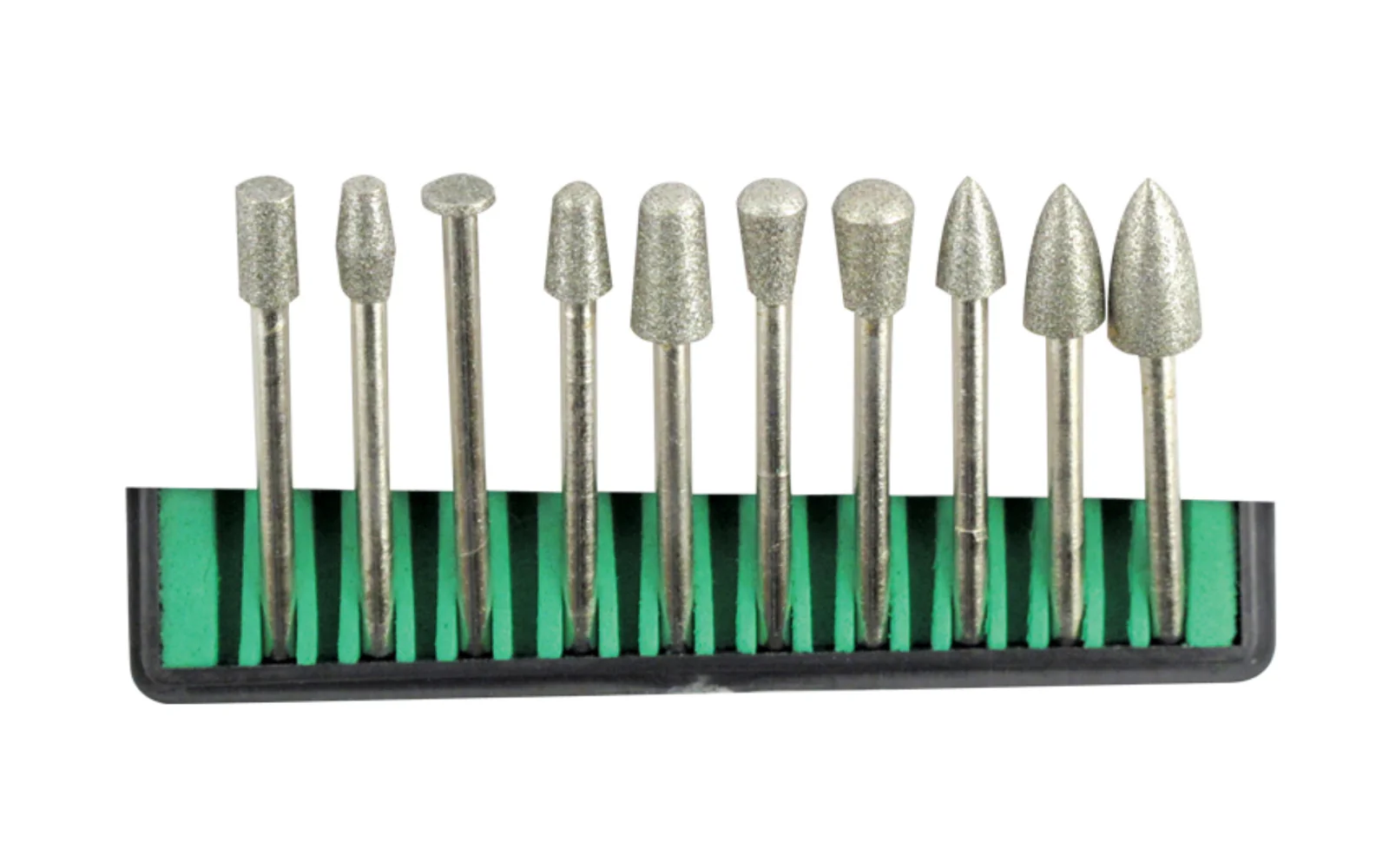 10-PC Diamond Coated Burr Set - 120 grit - Image 2