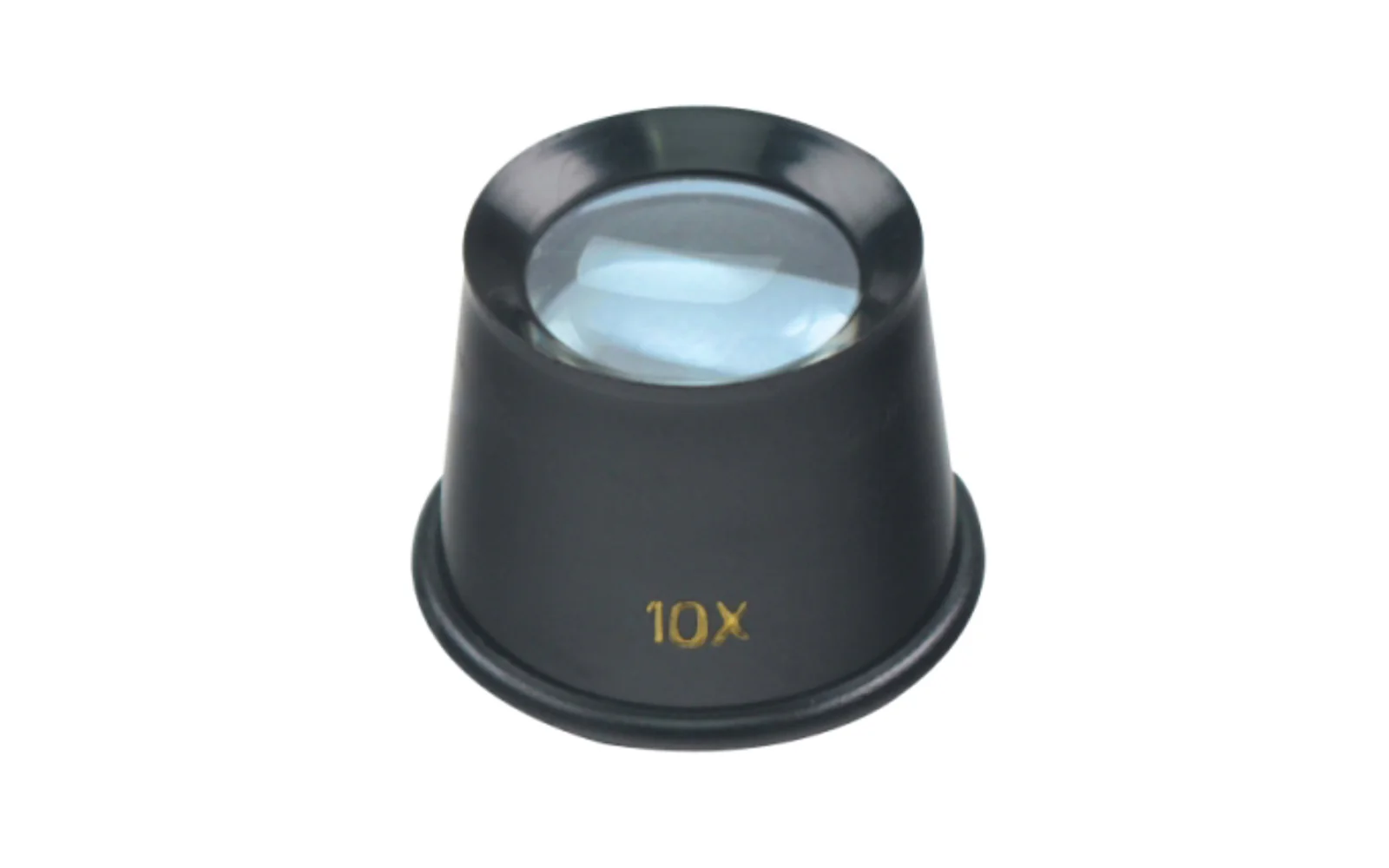 10x / 25 mm Glass Lens Plastic Eye Loupe