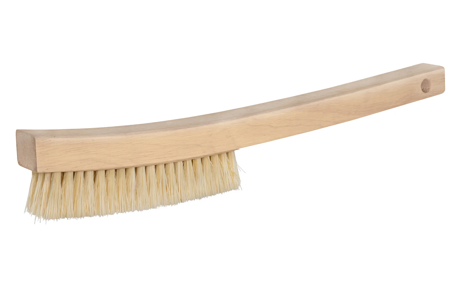 14" Long Tampico Platers Brush with Wooden Handle ~ 1" Width x 1" Trim