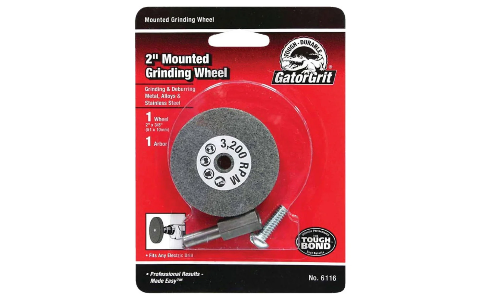 2" Mounted Grinding Wheel Kit