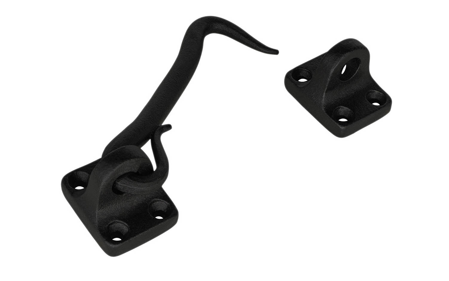 Hand Forged Hook & Eye ~ 4" Long - Image 2