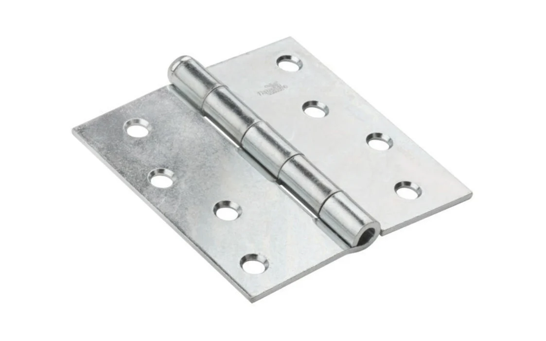4" Zinc-Plated Steel Door Hinge