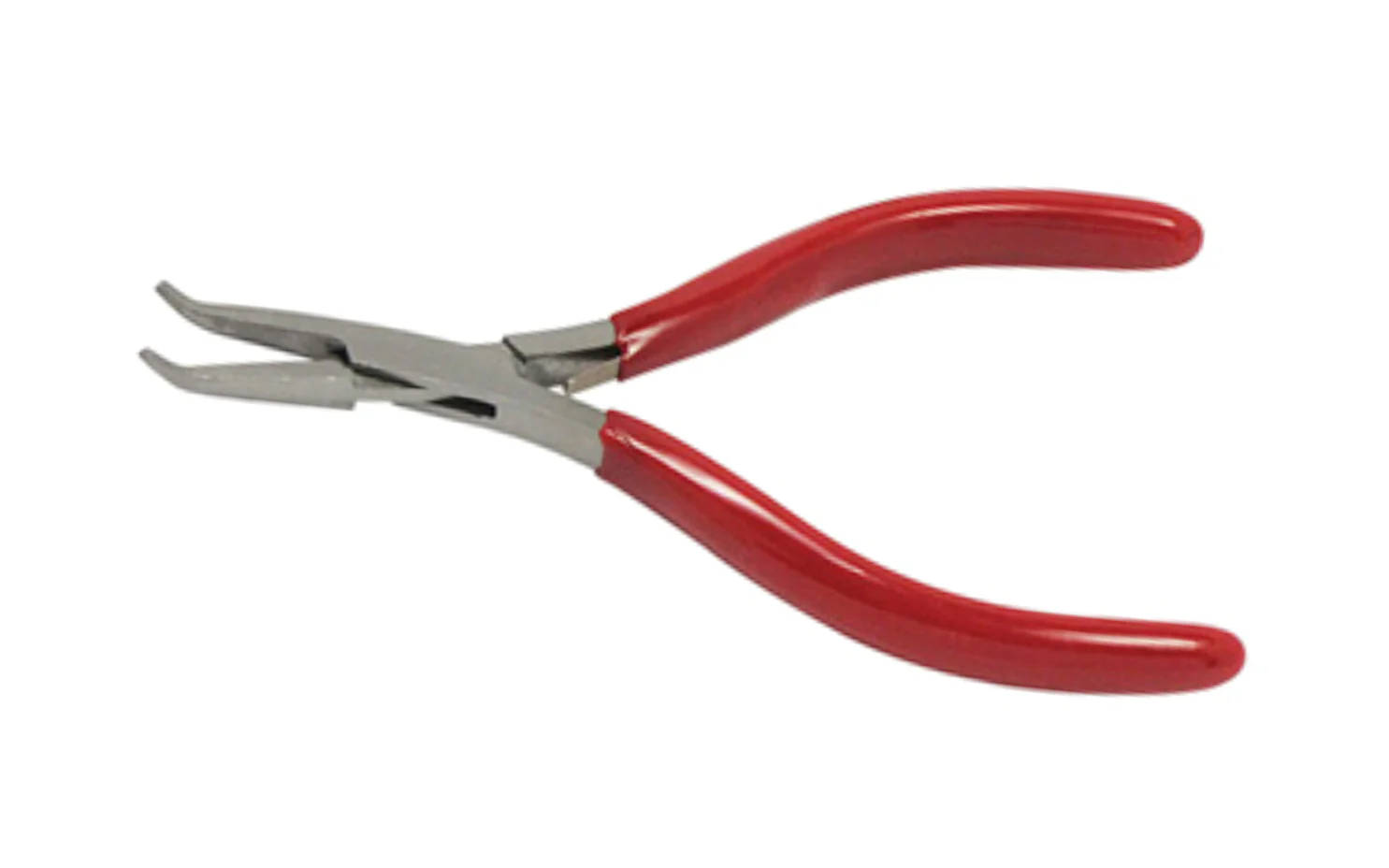 5-1/4" Mini Bent Pliers - Smooth Jaws