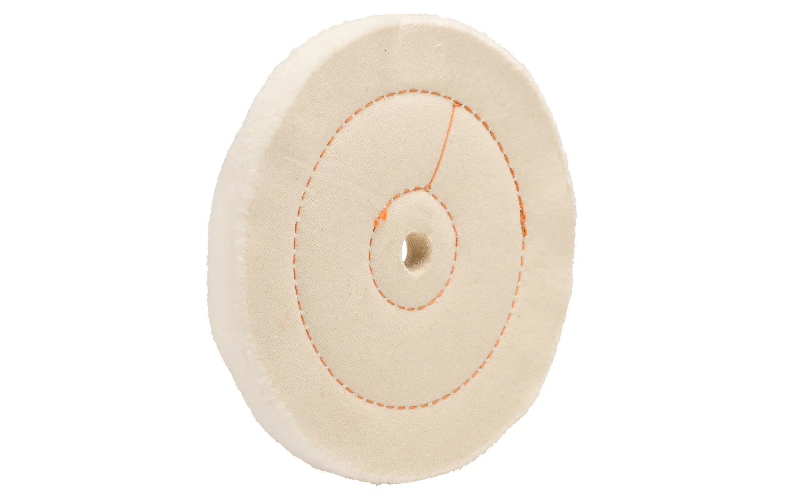 6" Cushion Sewn Buffing Wheel ~ 1/2" Thick
