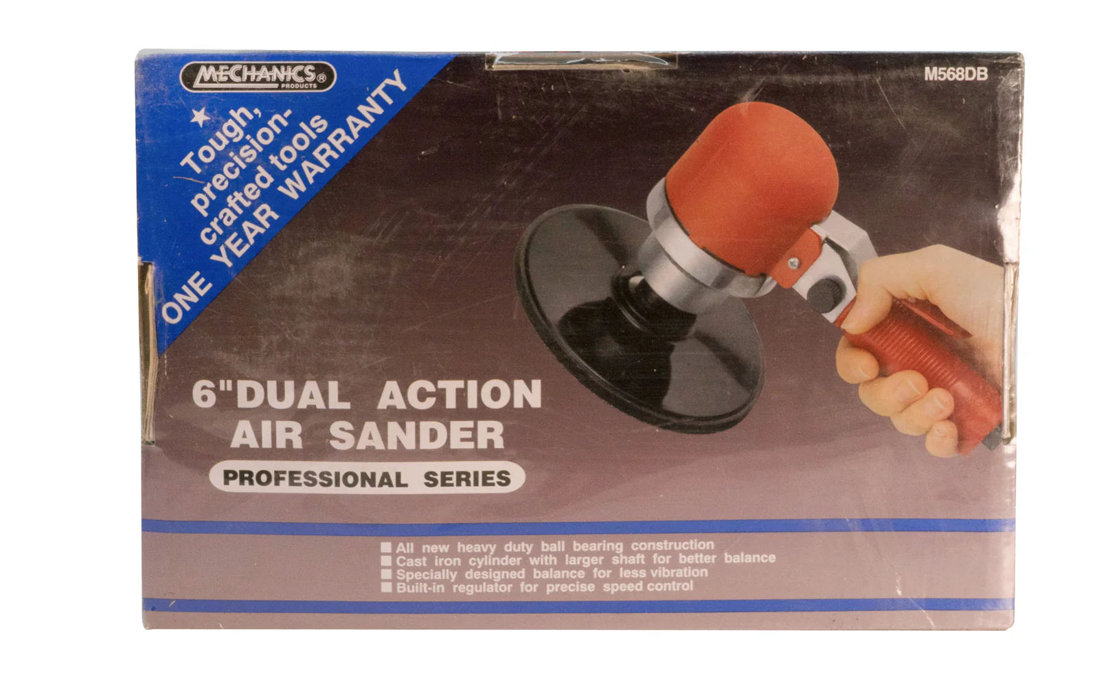 6" Dual Action Air Sander