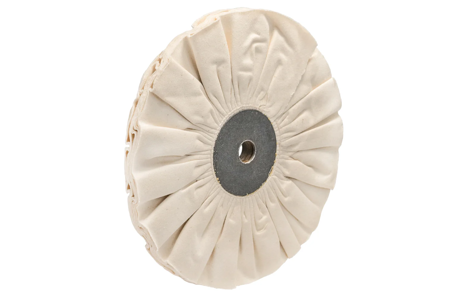 8" "Fray-Rite" Bias Cloth Buffing Wheel ~ 1/2" Thick
