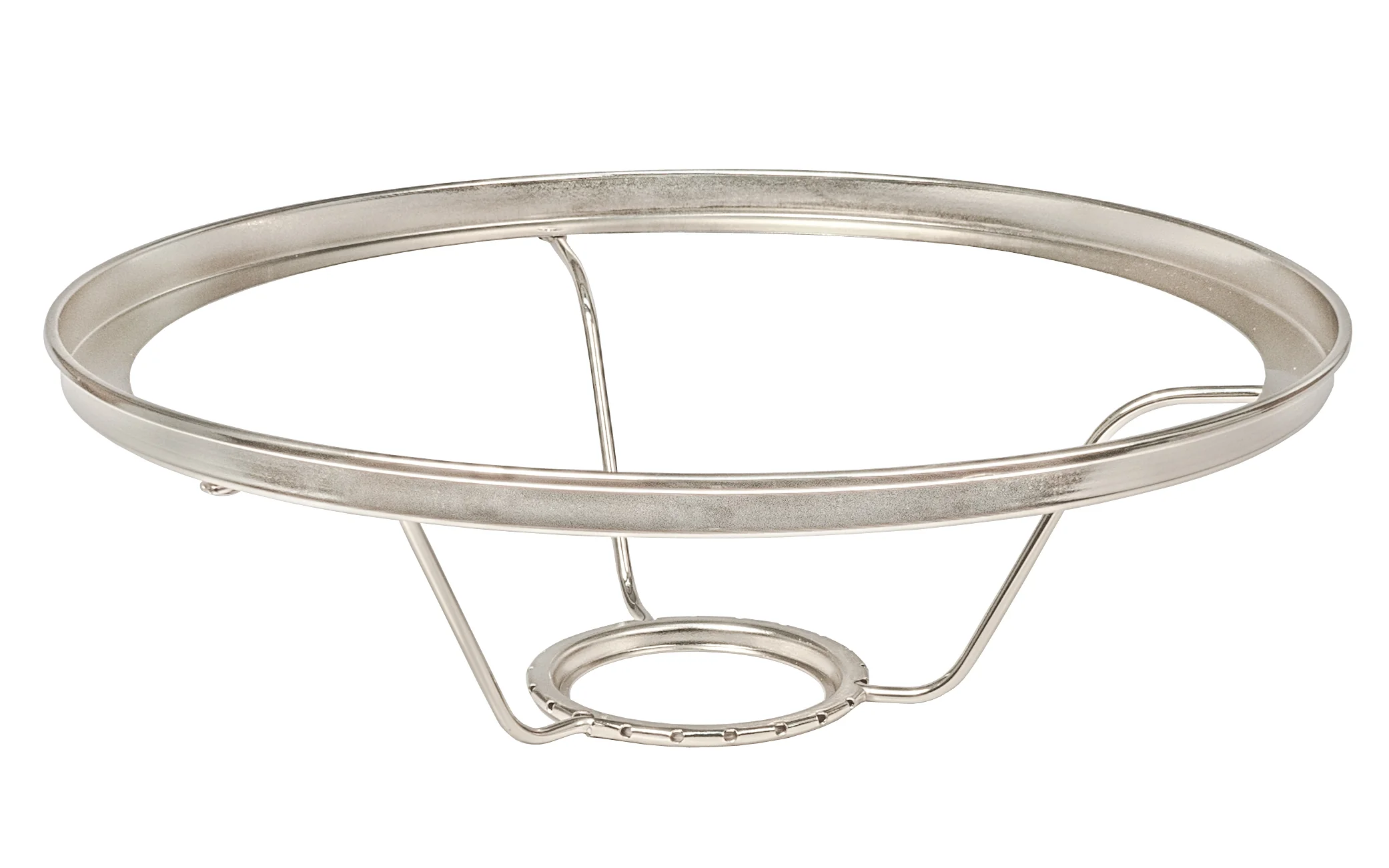 Aladdin 10" Nickel Plated Ring Shade