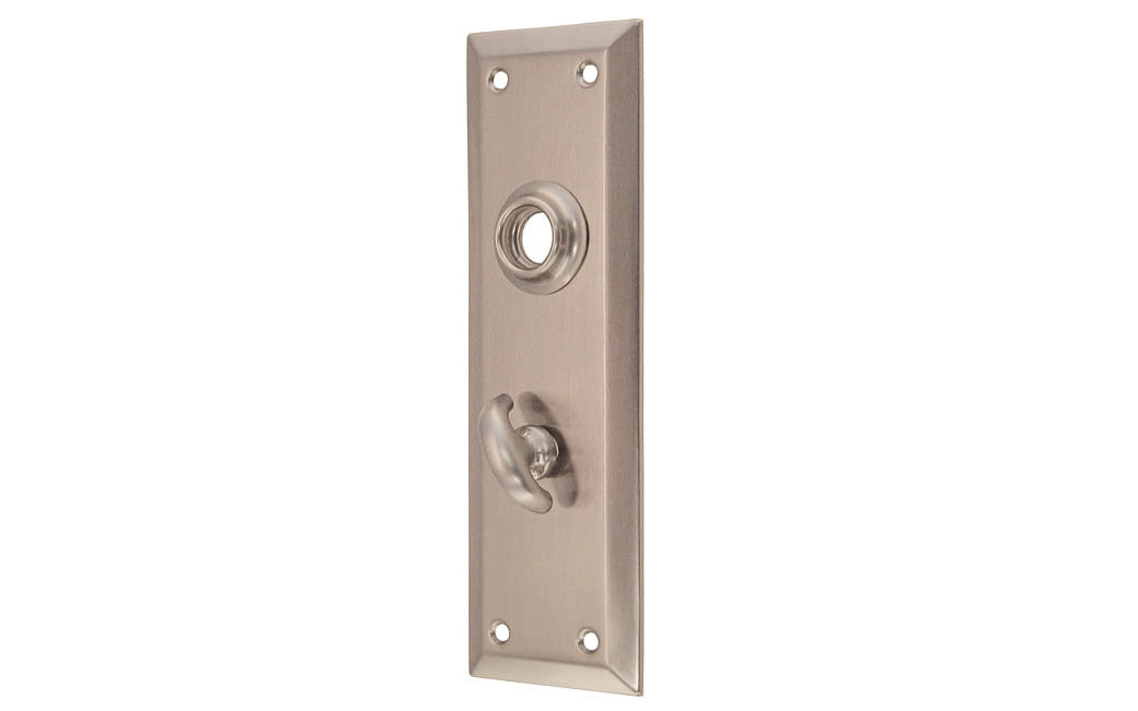 Brass Escutcheon Door Plate with Thumbturn - Image 4