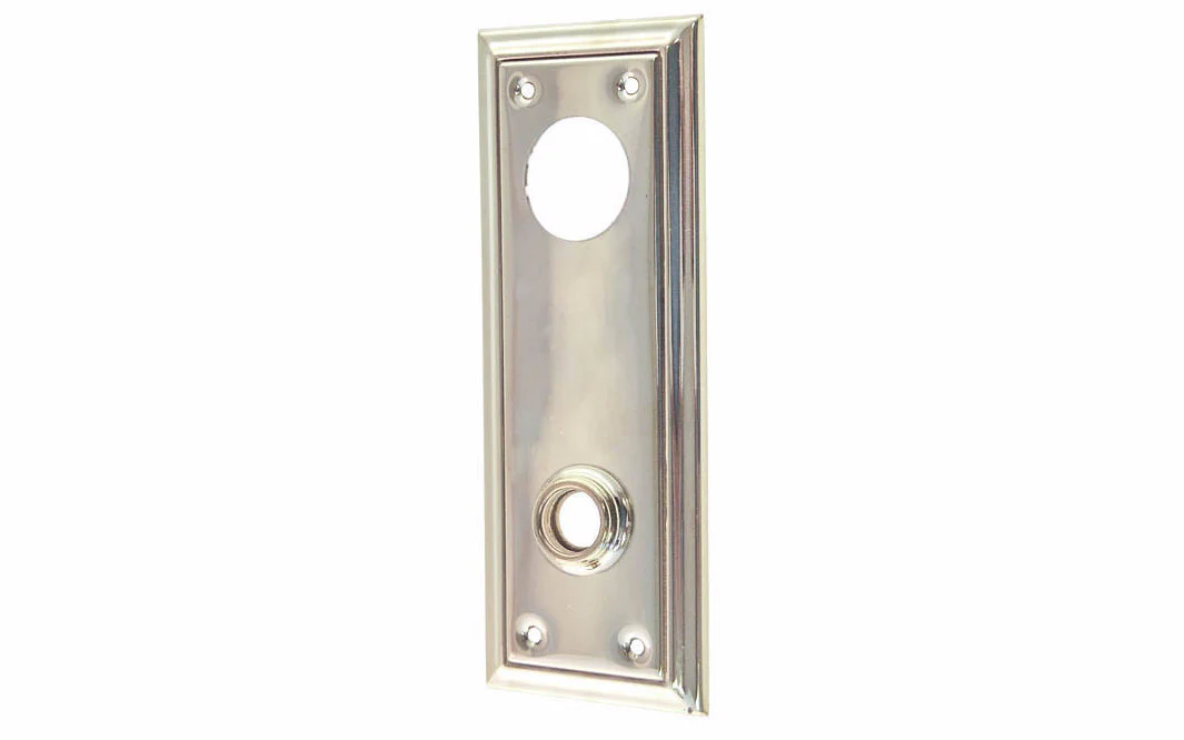 Brass Escutcheon Keyway Cylinder Door Plate - Image 3