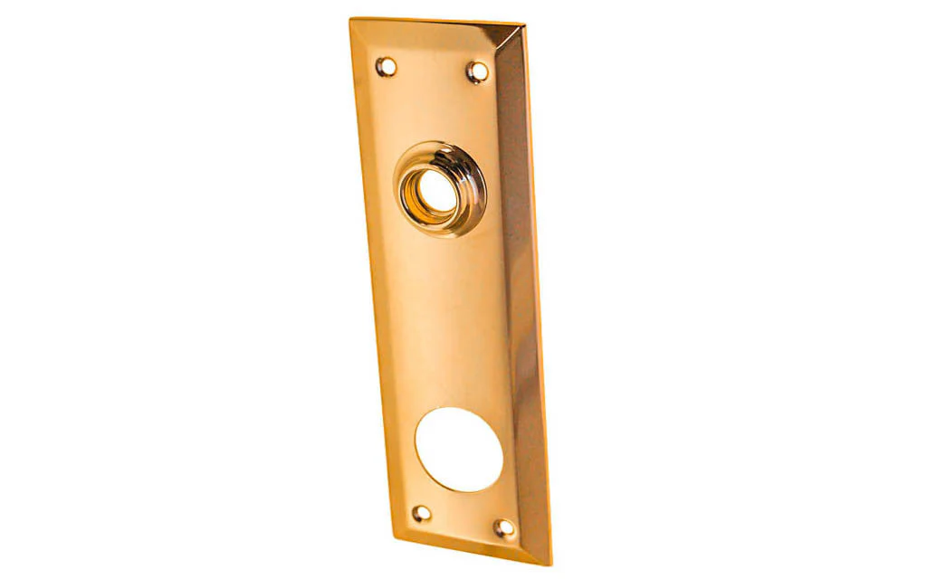 Brass Escutcheon Keyway Cylinder Door Plate - Image 5