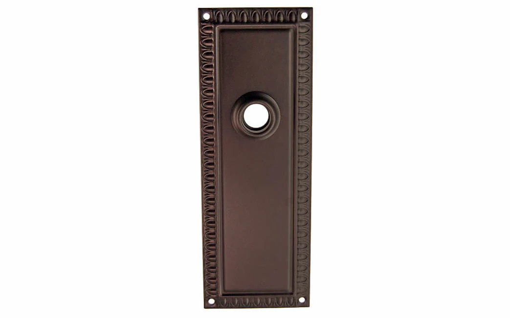 Ornate Brass Escutcheon Door Plate