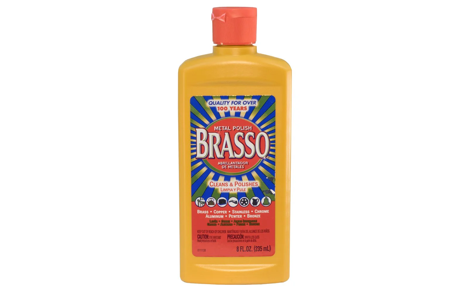 Brasso Metal Polish ~ 8 oz