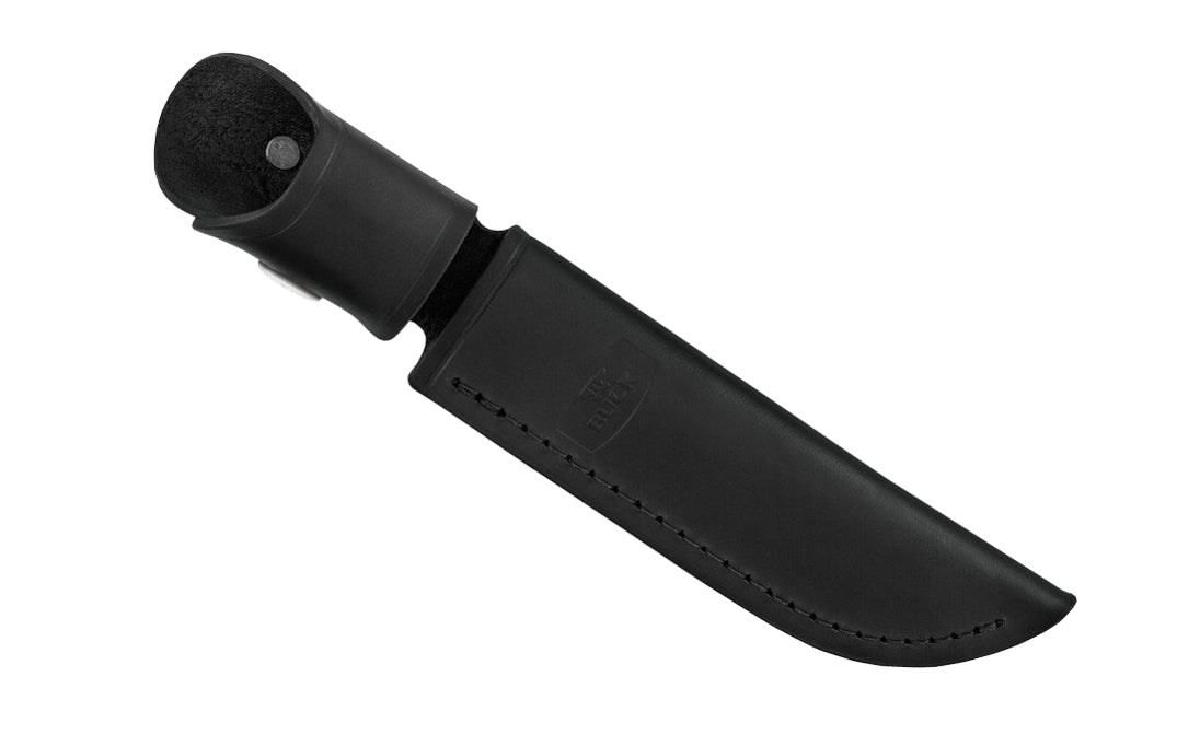 Buck Knives 105 Pathfinder Knife & Sheath - Fixed Blade with Black Handle - Image 6