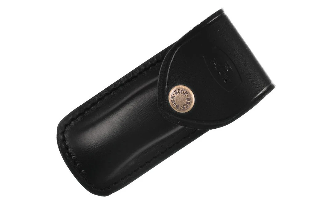 Buck Knives 112 Folding Ranger Knife & Leather Sheath - Image 6