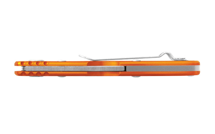 Buck Knives 722 Spitfire Folding Pocket Knife - Orange - Image 4