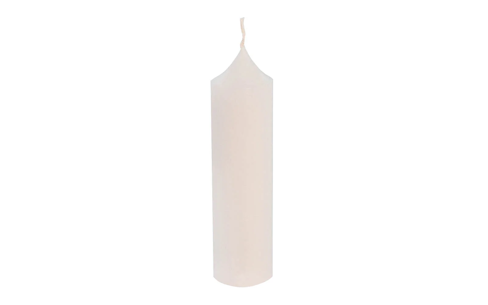 White Plumbers Candle - 5-3/4" x 1-1/4"