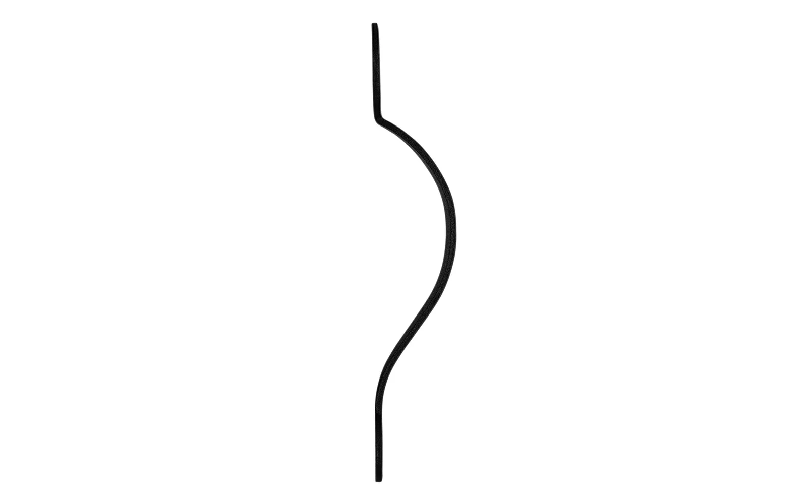 Hand-Forged Door Pull ~ 7" Long - Image 2