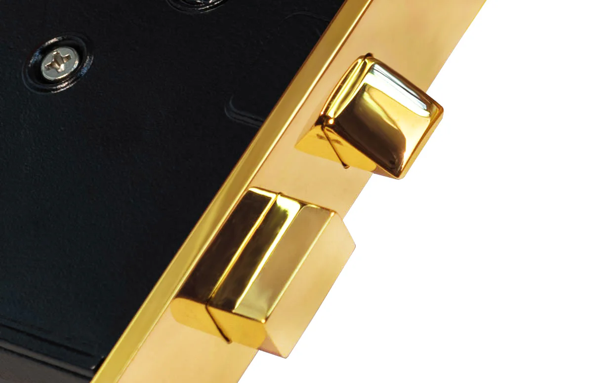 Classic Brass Interior Mortise Lock Set - Image 7