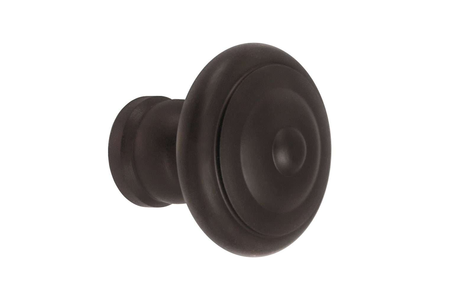 Solid Brass Mid-Century Style Cabinet Knob ~ 1-1/4" Diameter - Image 5