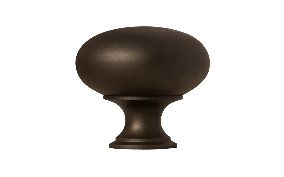 Classic Brass Cabinet Knob ~ Oil Rubbed Bronze Finish - Image 5