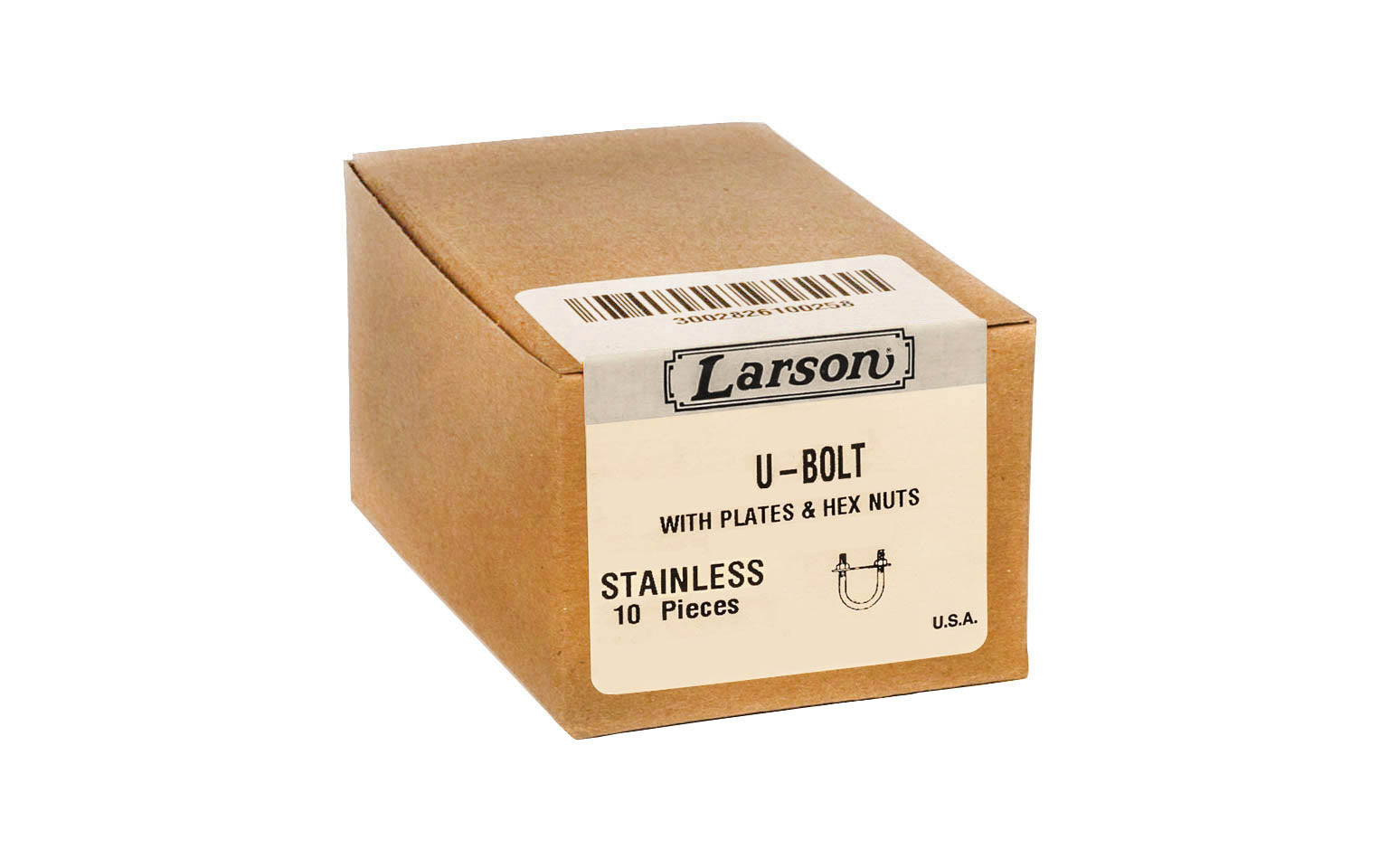 Stainless Steel U-Bolt ~ 5/16-18 Thread - Image 2