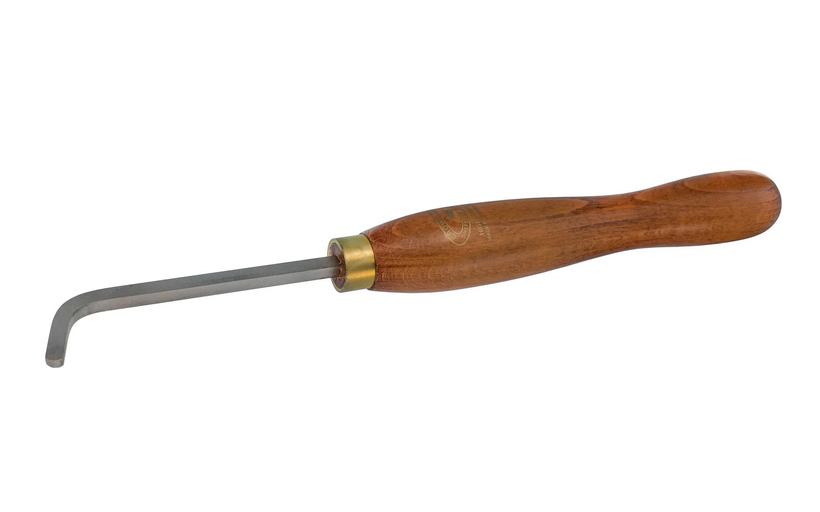 Crown Tools 1/4" Square Hollowing Tool, 80° Bent