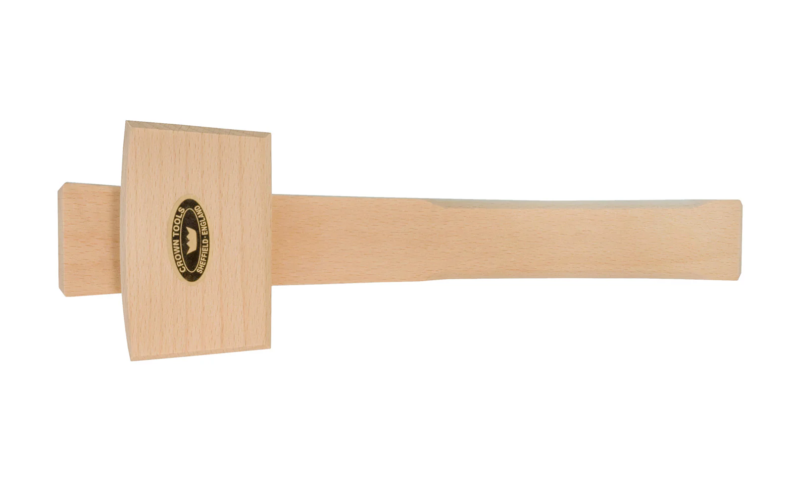 Crown Tools 3-1/2" Beechwood Mallet - Image 2