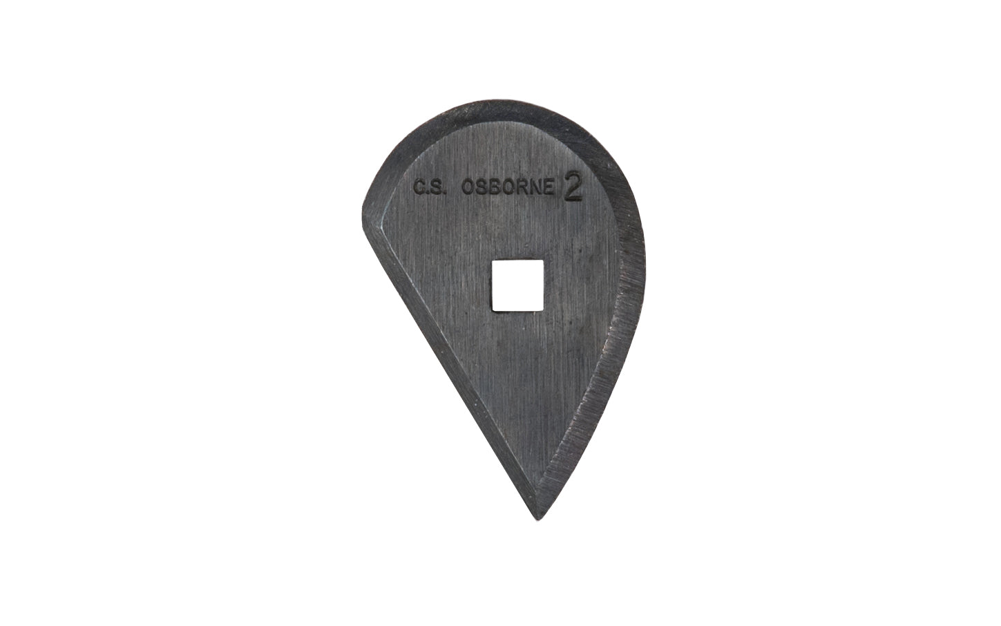 CS Osborne Shave Hook Scraper Half Oval Blade No. 305-2