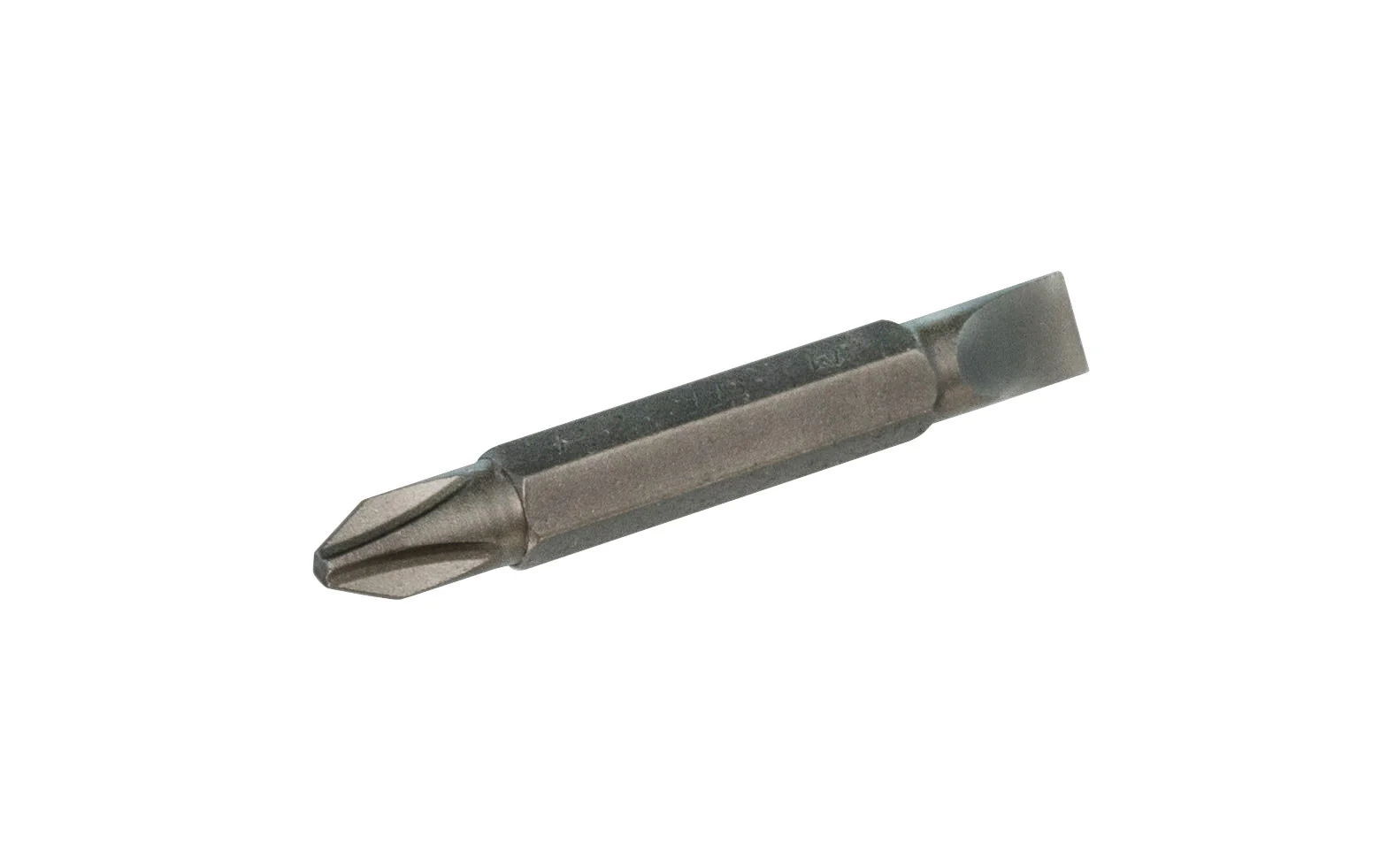 Double End Insert Bit - No. 2 Phillips & 1/4" Slot