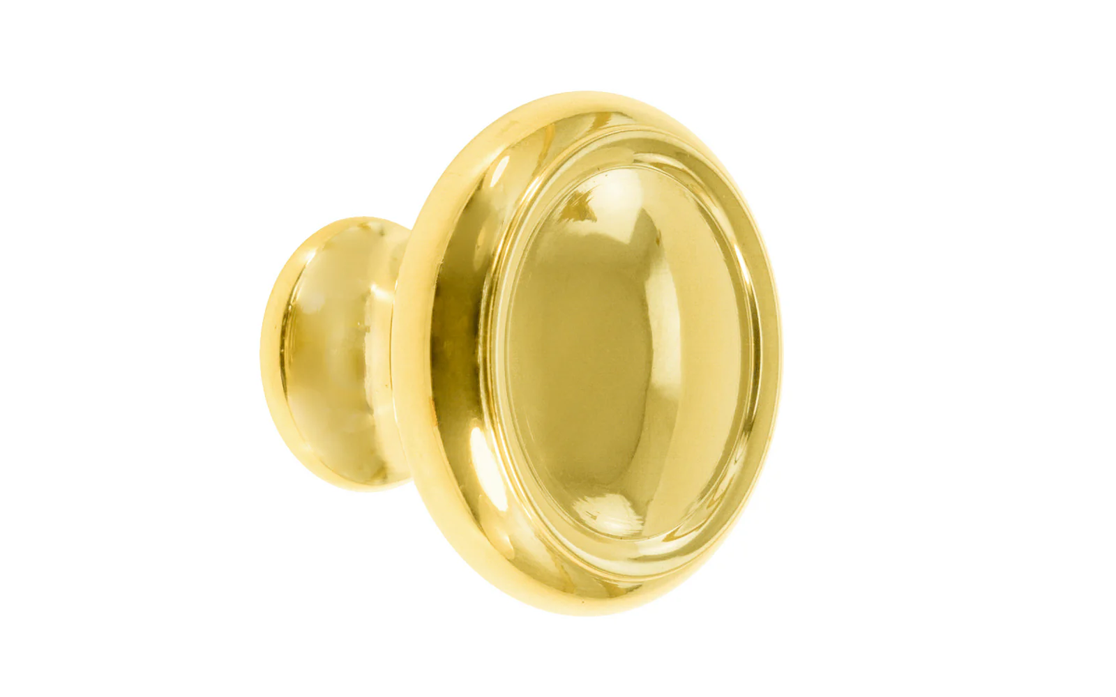 Solid Brass Dome-Style Cabinet Knob ~ 1-1/4" Diameter - Image 6