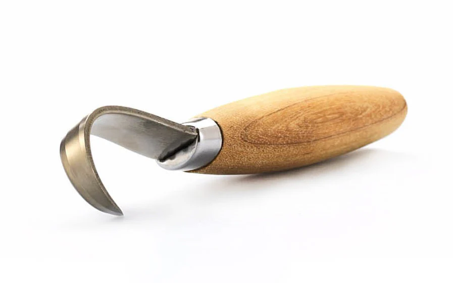 Mora Wood Carving Hook Knife No. 164 ~ Carbon Steel - Image 5