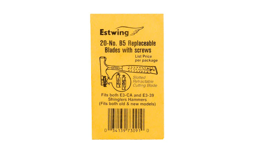Estwing Replacement Blades for Shingle Hammers & Hatchets