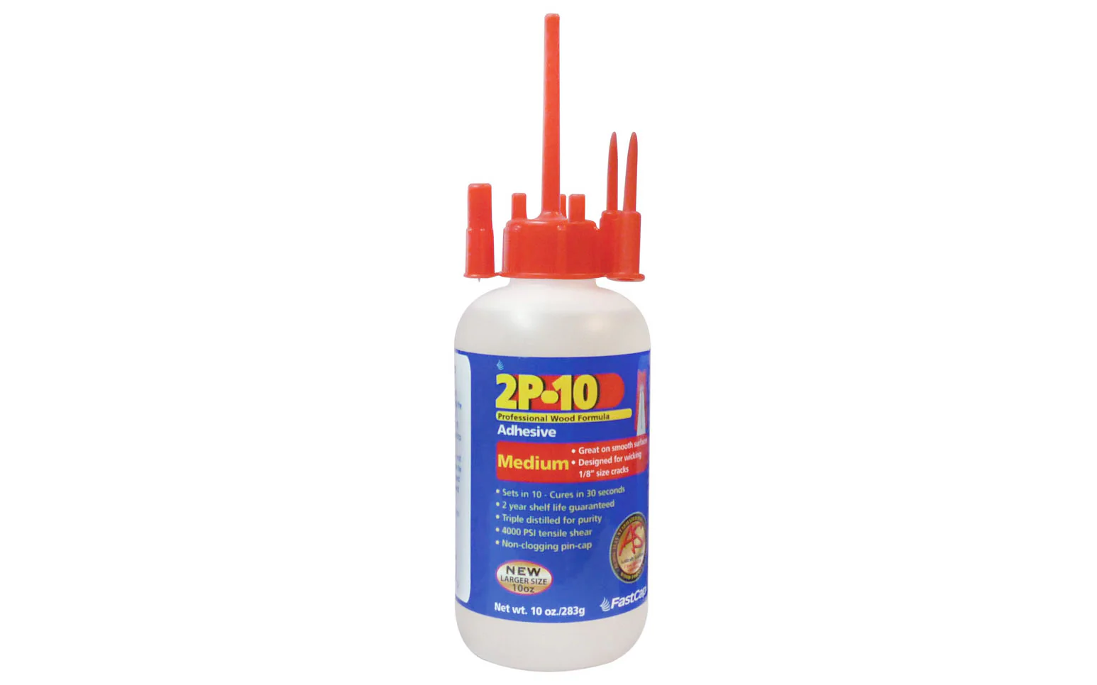 FastCap 2P-10 Adhesive Glue ~ Medium - 10 oz