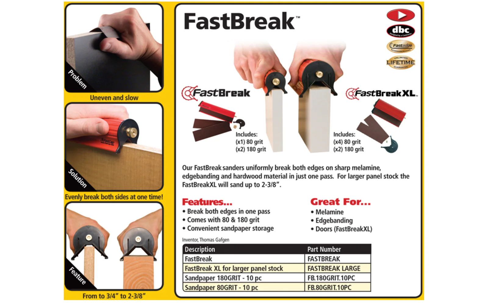 FastCap Dual Edge Sander - Regular - Image 7