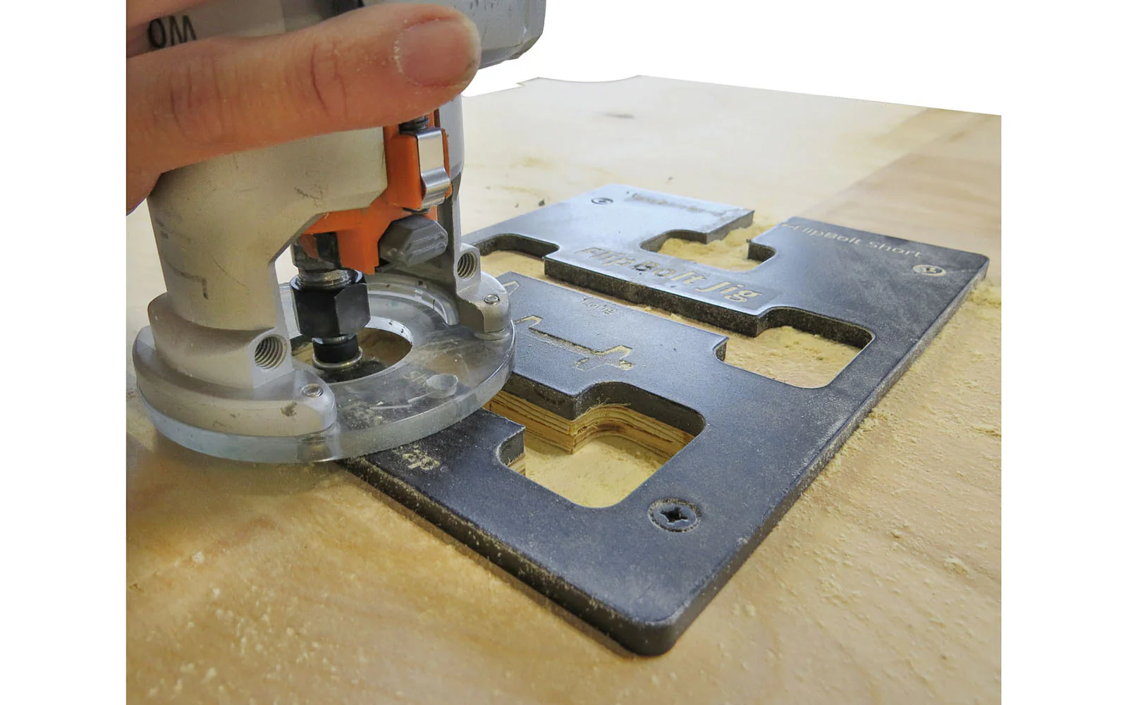 FastCap FlipBolt Jig - Countertop Connector Jig For Router - Image 2