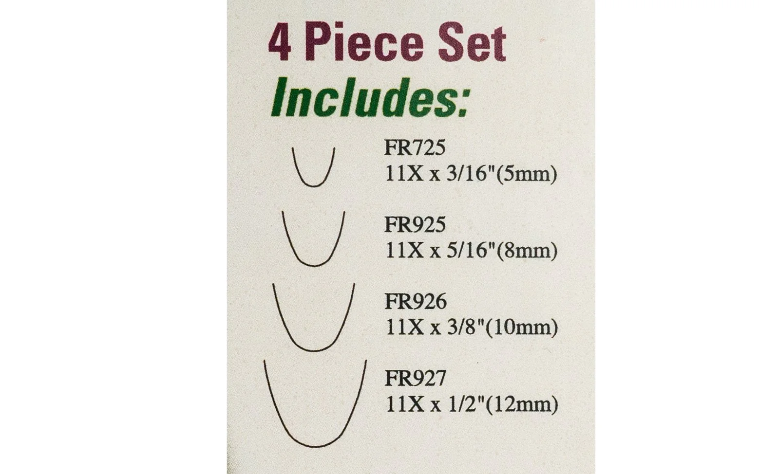 Flexcut 11X Thumbnail Carving Set ~ FR920 - Image 2