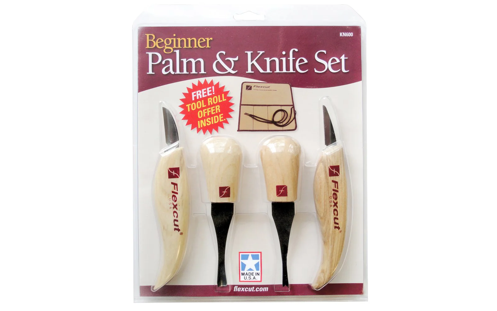 Beginner Palm & Knife Carving Set - Image 2