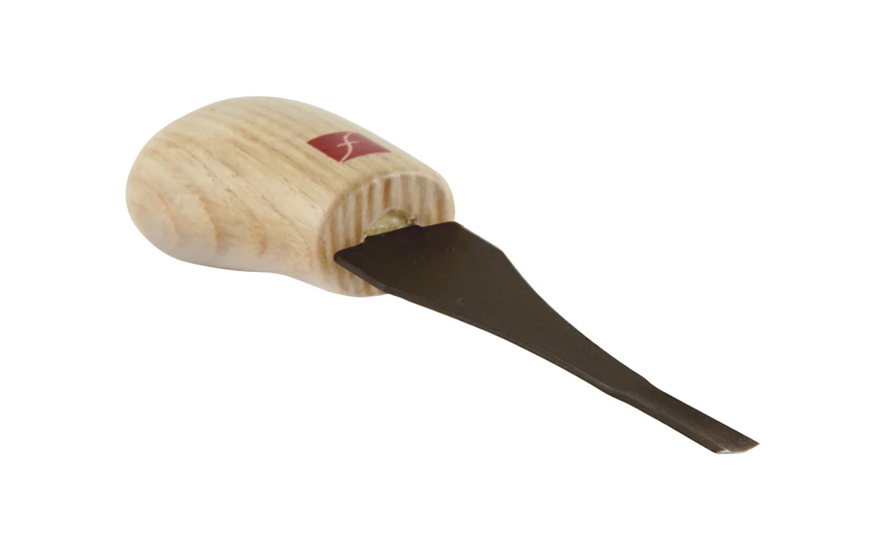 Palm Carving Tool, Gouge ~ #3 x 1/8" (3 mm)