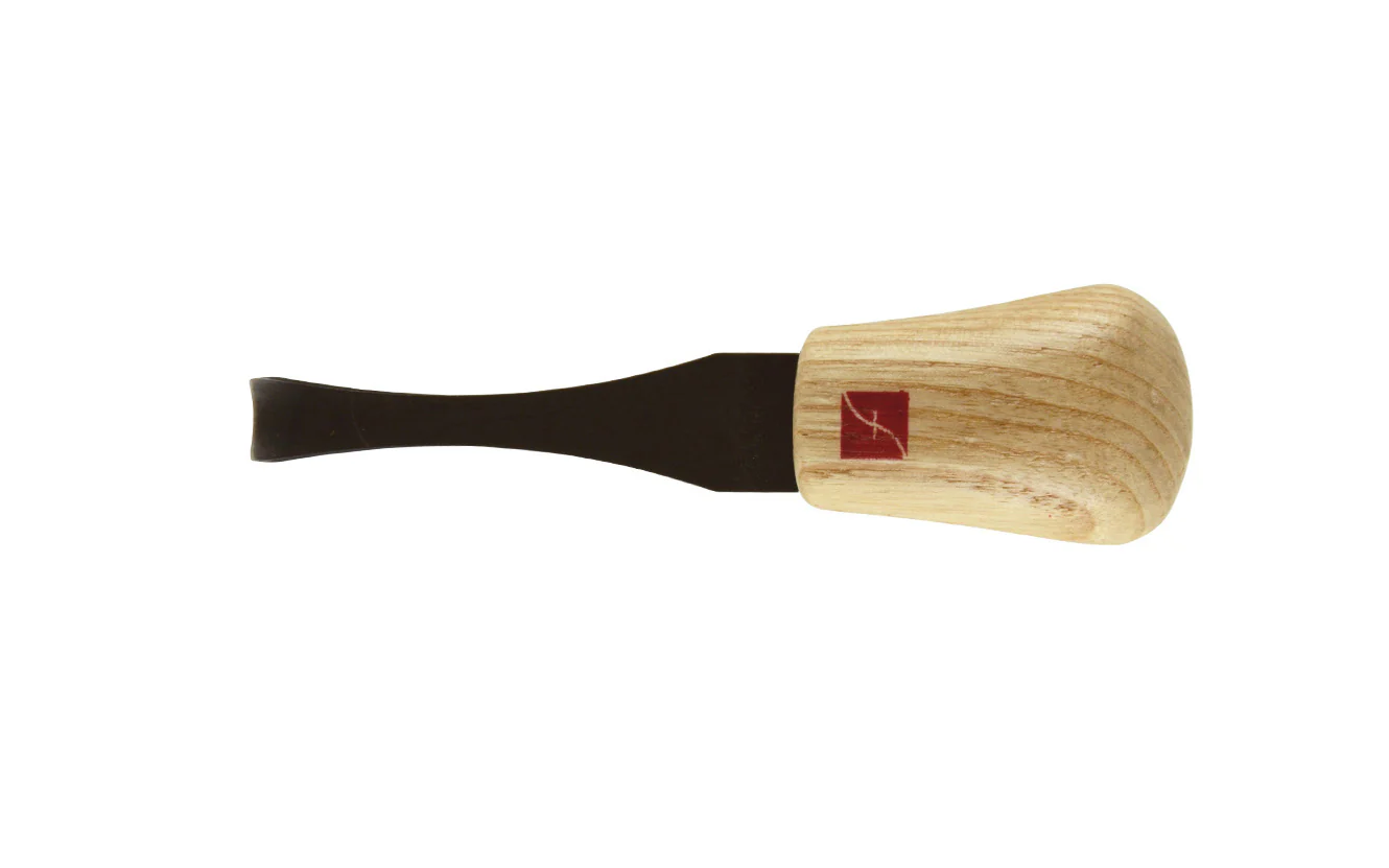 Palm Carving Tool, Gouge ~ #6 x 1/2" (12 mm) - Image 2