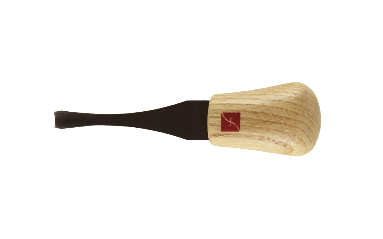 Palm Carving Tool, Gouge ~ #6 x 5/16" (8 mm) - Image 2