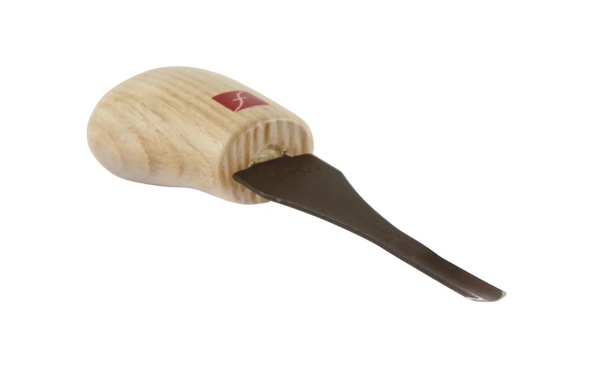 Palm Carving Tool, Gouge ~ #8 x 1/4" (6 mm)