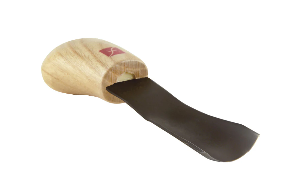 Palm Carving Tool, Gouge ~ #8 x 7/8" (22 mm)