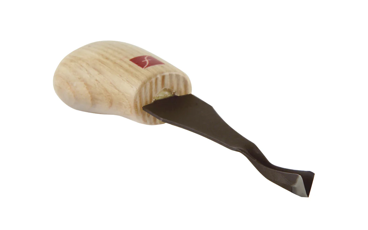 Palm Carving Tool, V-Tool ~ 30° x 5/32" (4 mm)