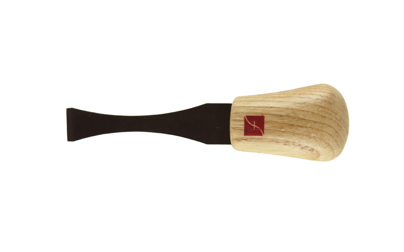 Palm Carving Tool, Single Bevel Chisel ~ #1 x 5/8" - Image 2