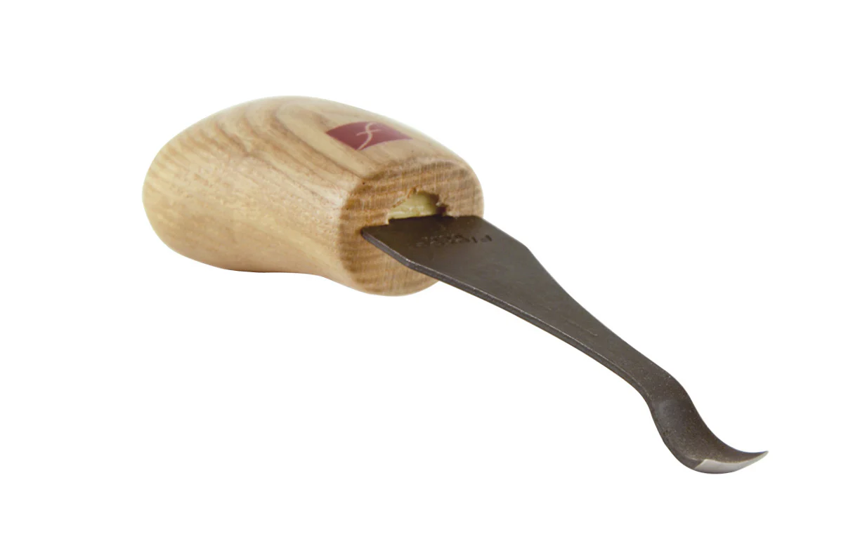 Palm Carving Tool, Spoon Gouge ~ 3/8" (9 mm)