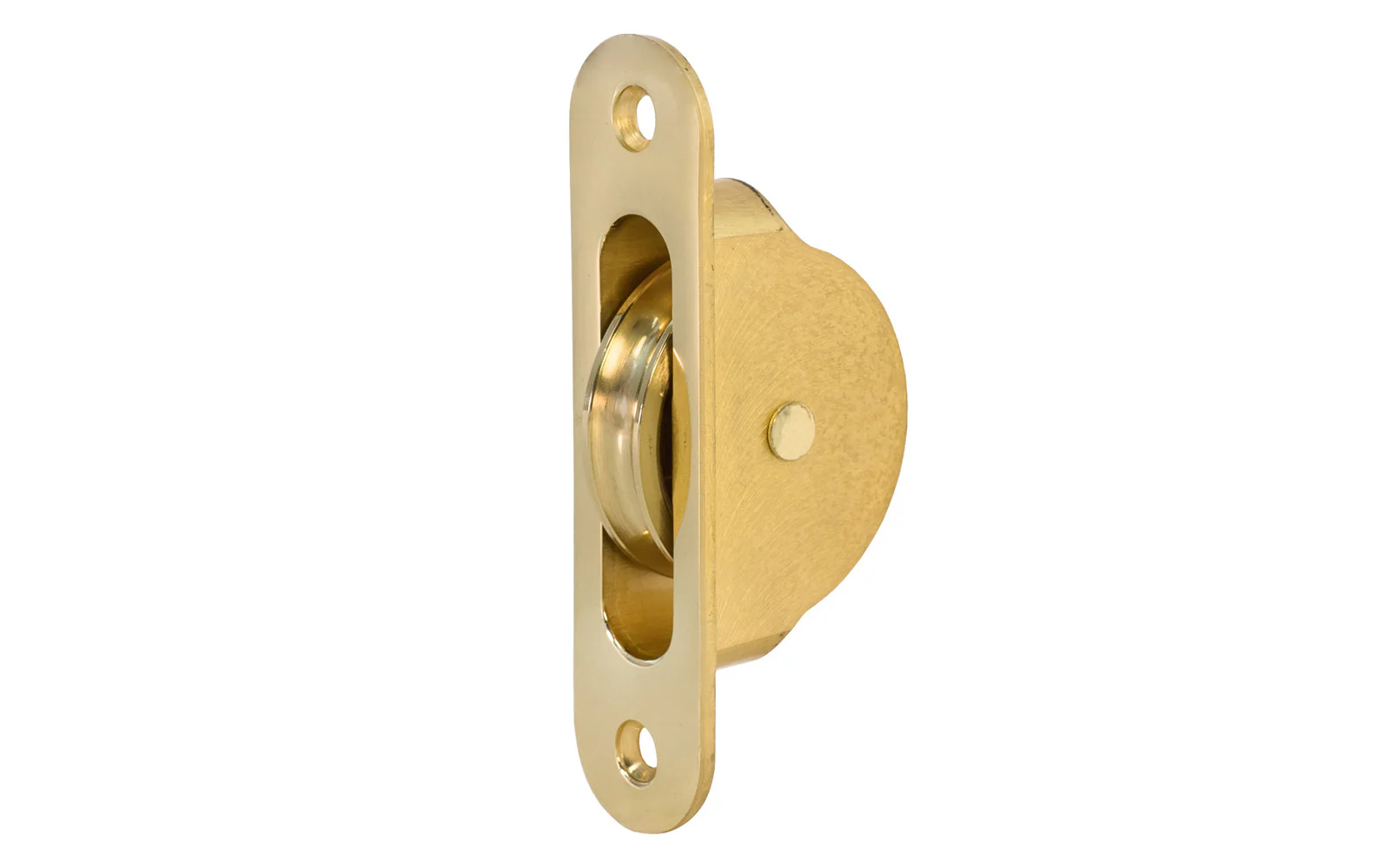 Solid Brass Sash Pulley ~ Regular Size