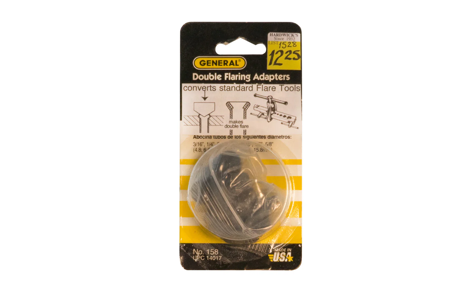 General Tools Double Flaring Adapters - 158