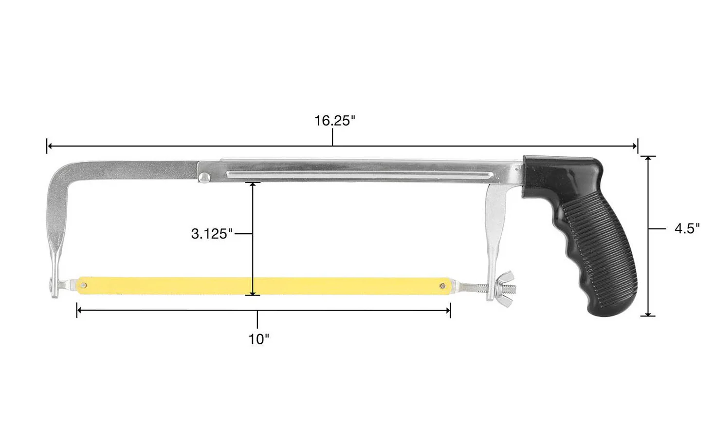 GreatNeck Adjustable Frame Hacksaw - Image 2